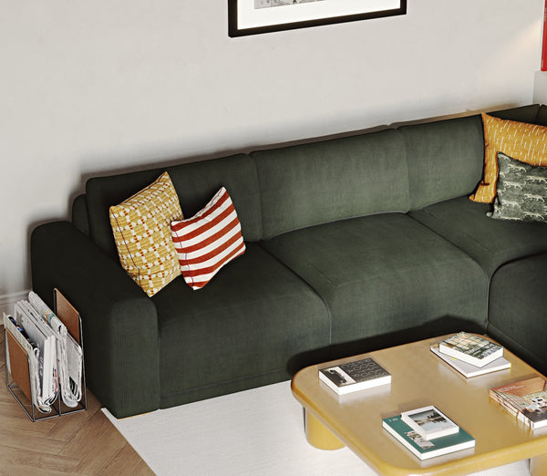 Carle 299 x 299 Köşe Koltuk Takımı - Retro Fitilli