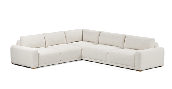 Carle 299 x 339 Minderli Köşe Çift Kollu - Bukle