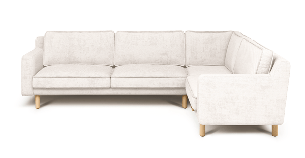 Klem Slim 283 x 203 Köşe Silindir Ahşap Ayak - Fitilli Kadife