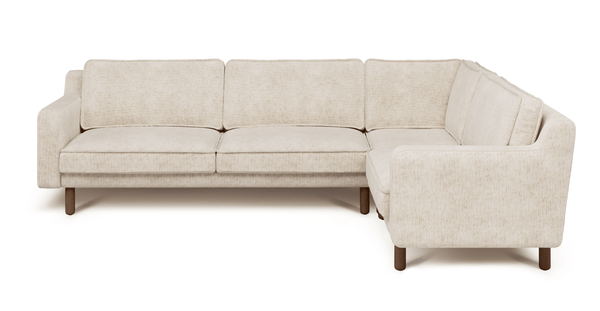 Klem Slim 283 x 203 Köşe Silindir Ahşap Ayak - Doğal Doku