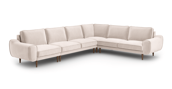 Klem 341 x 264 Köşe Ahşap Ayak - Kadife