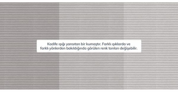 Klem Slim İkili Koltuk Ahşap Ayak - Fitilli Kadife