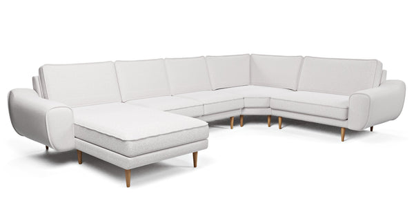 Klem 376 x 240 Geniş Köşe Ahşap Ayak - Bukle