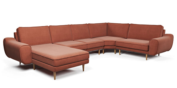 Klem 376 x 240 Geniş Köşe Ahşap Ayak - Performans Keten