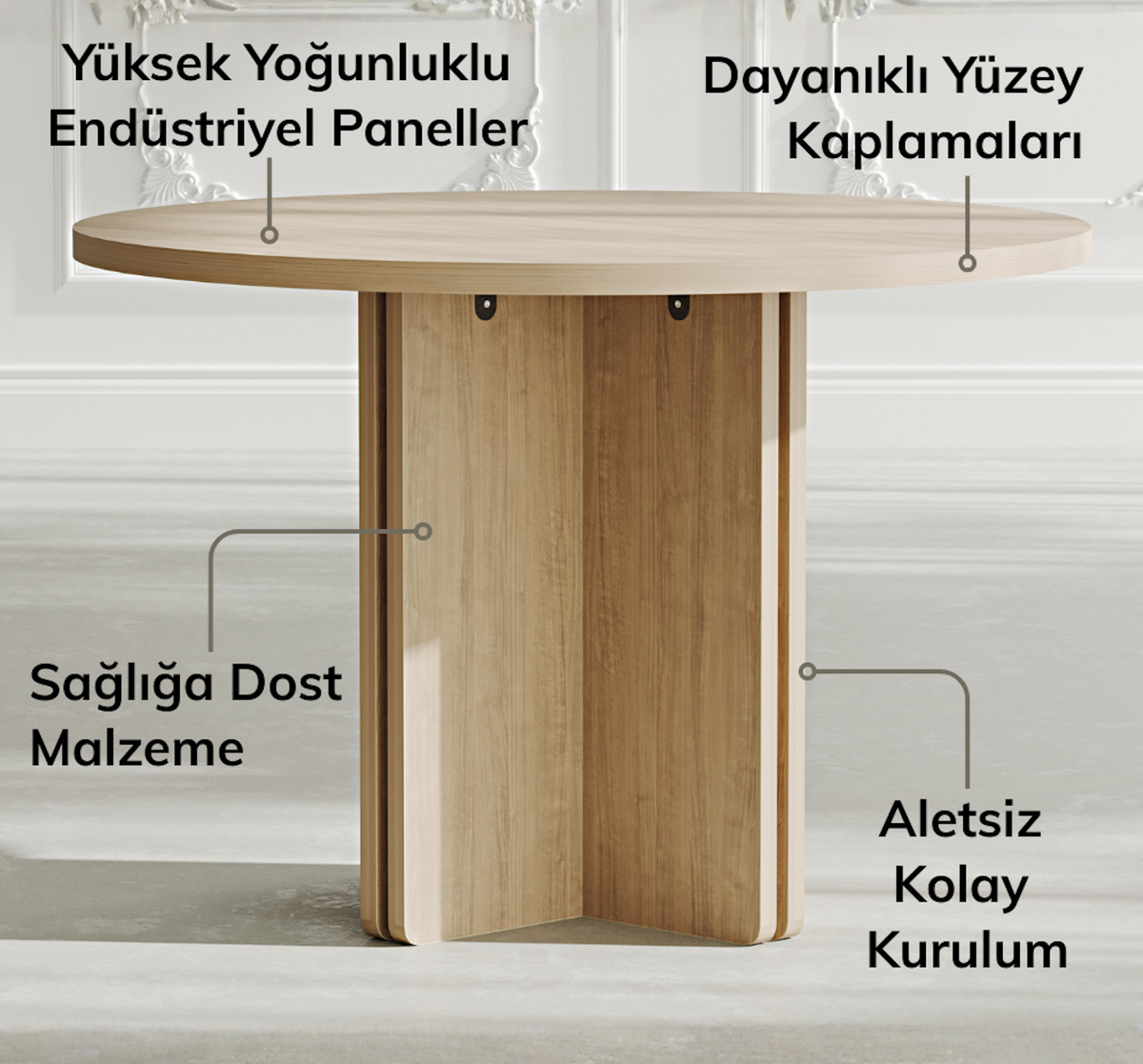 Country Beyaz Görünümlü - 3