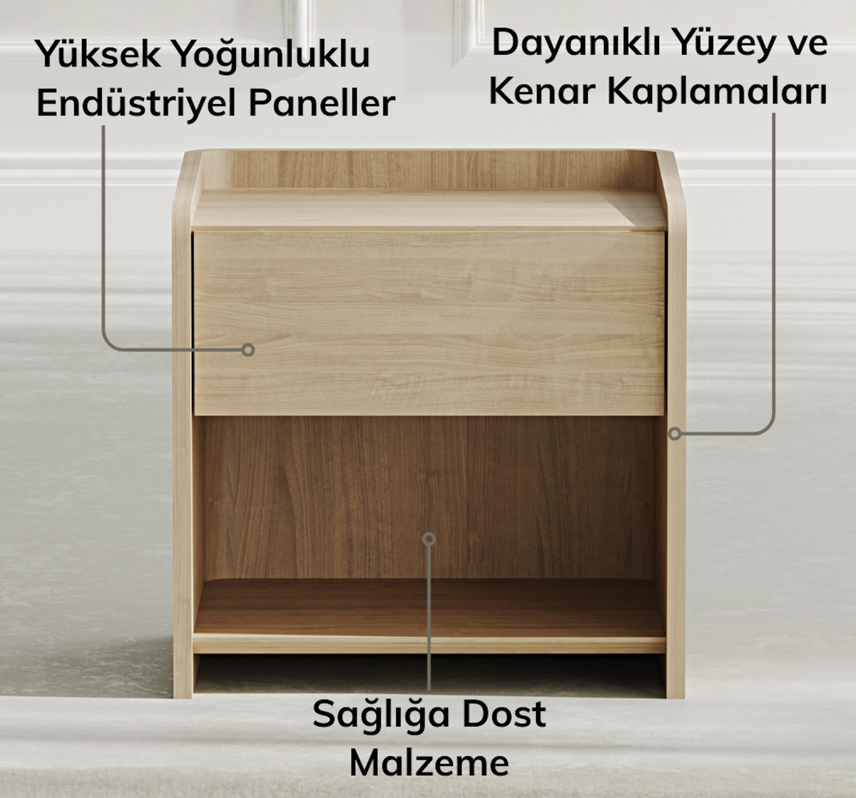 Country Beyaz Görünümlü - 3
