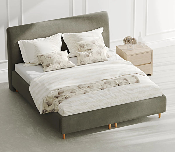 Klem Slim Çift Kişilik Bazalı Karyola 180x200 - Performans Keten