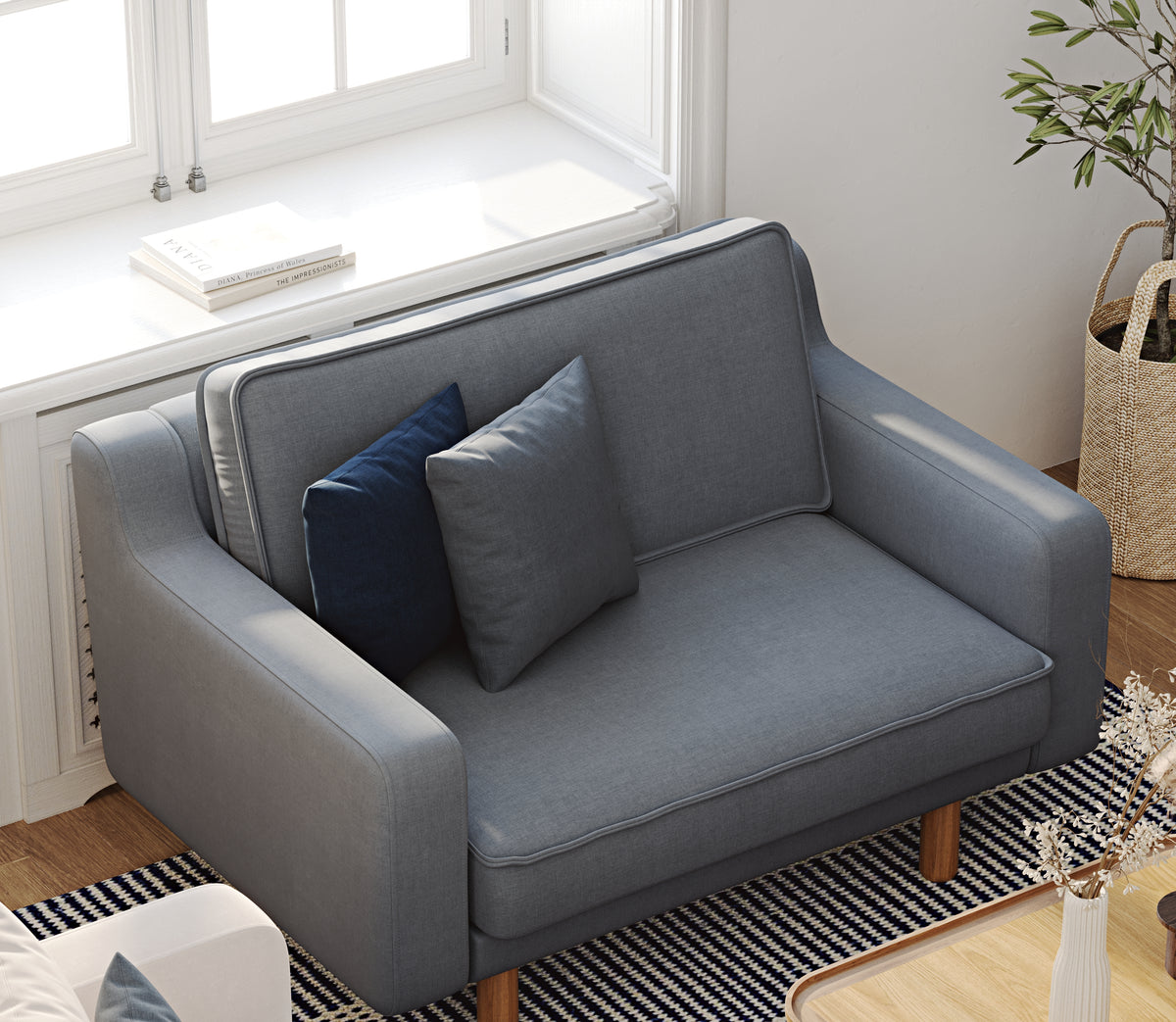 Klem Slim Üçlü ve Loveseat Koltuk Takımı
