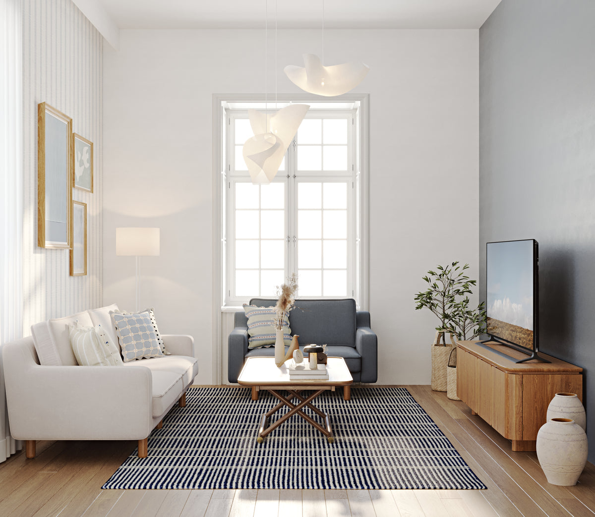 Klem Slim Üçlü ve Loveseat Koltuk Takımı