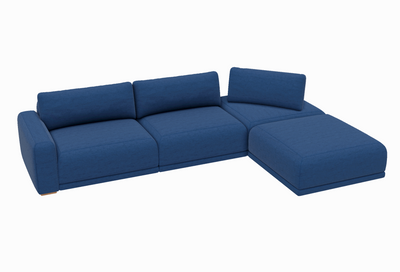 Carle 339 x 210 Köşe Sol Kollu ve Puf - Performans Keten
