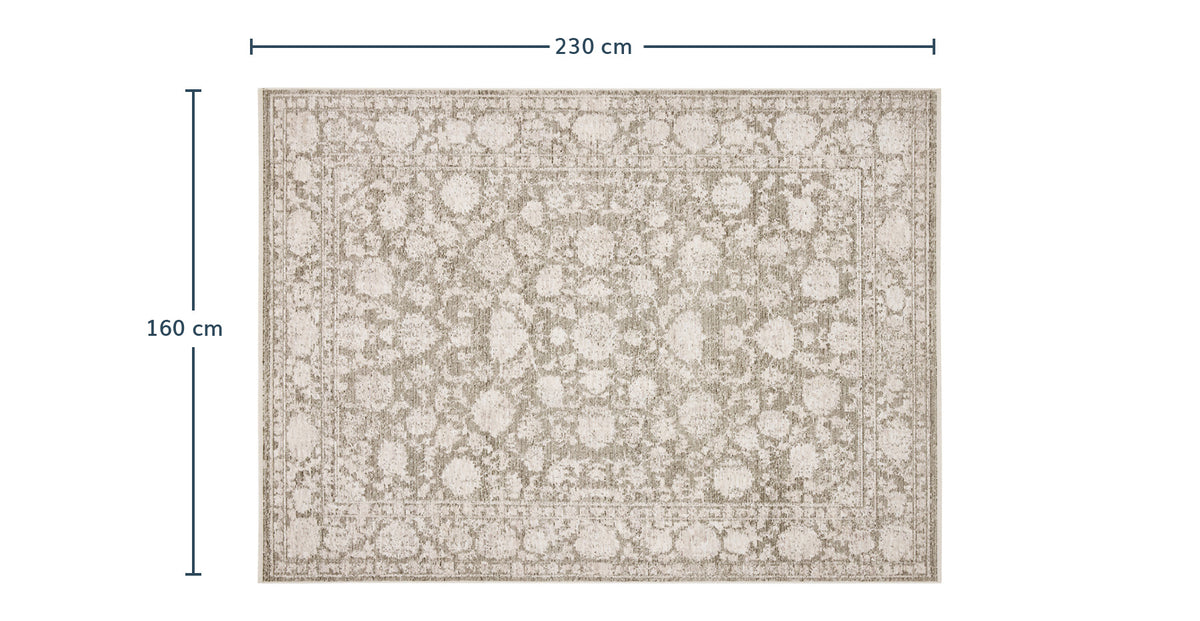 Maelis Vintage Desenli Halı - 160 x 230