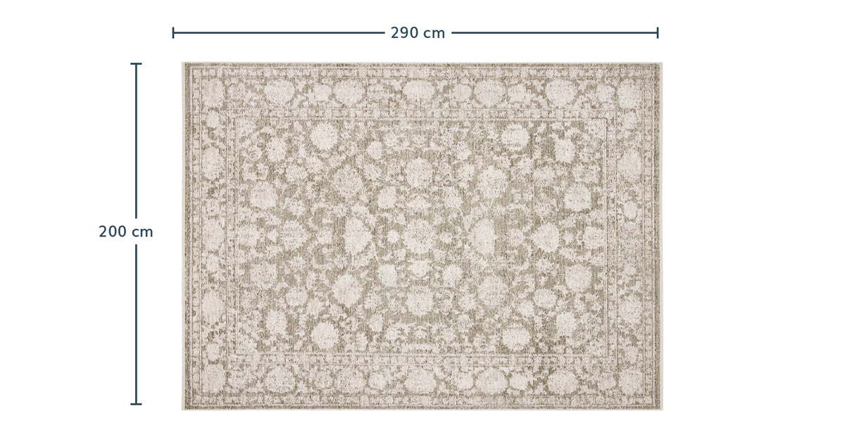 Maelis Vintage Desenli Halı - 200 x 290