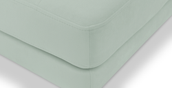 Modsy Puf Small Silindir Ahşap Ayak - Kadife