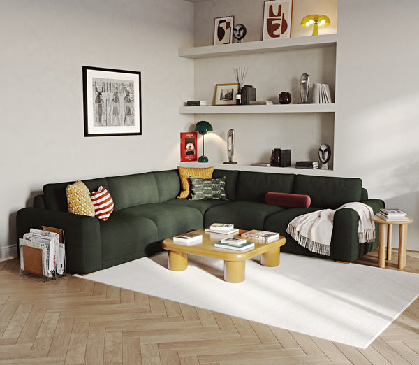 Carle 299 x 299 Köşe Koltuk Takımı - Retro Fitilli