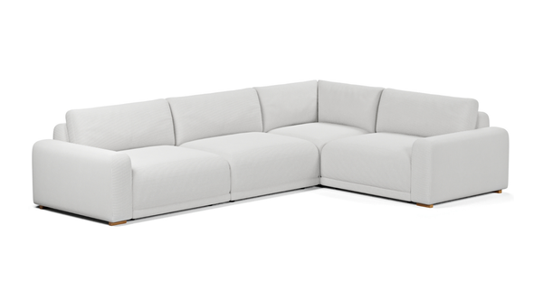 Carle 339 x 234 Minderli Köşe Çift Kollu - Fitilli Kadife