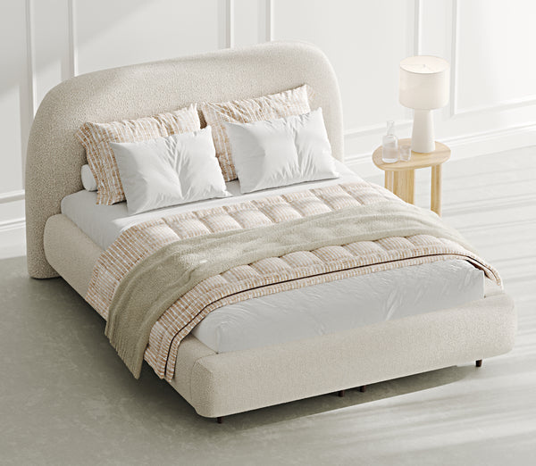 Klem Çift Kişilik Bazalı Karyola 160x200 - Bukle