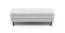 Klem Bench Ahşap Ayak - Kadife