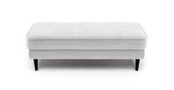 Klem Bench Ahşap Ayak - Kadife