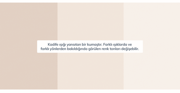 Klem 290 x 290 Köşe Silindir Ahşap Ayak - Kadife