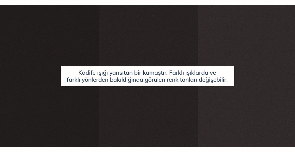 Klem Üçlü Modüler Koltuk Ahşap Ayak - Kadife