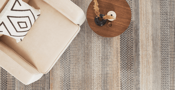 Normod Gri - Bej Savanna Geometrik Halı - 160 x 230