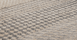 Normod Gri - Bej Savanna Geometrik Halı - 160 x 230
